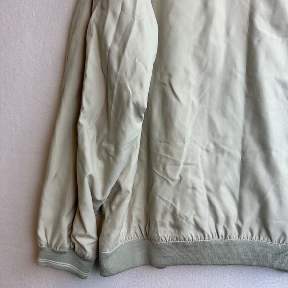 Vintage Dunbrooke Valley View Casino Golf Pullover XL Tan Windbreaker Dad Core - Picture 3 of 13
